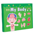 Personalized Food-themed Montessori Quiet Book
